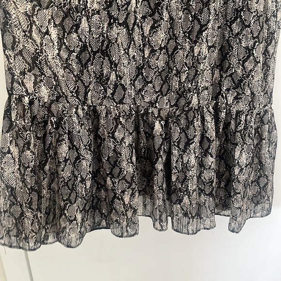 NWT ZARA ANIMAL PRINT MIDI DRESS size S - Picture 8 of 11
